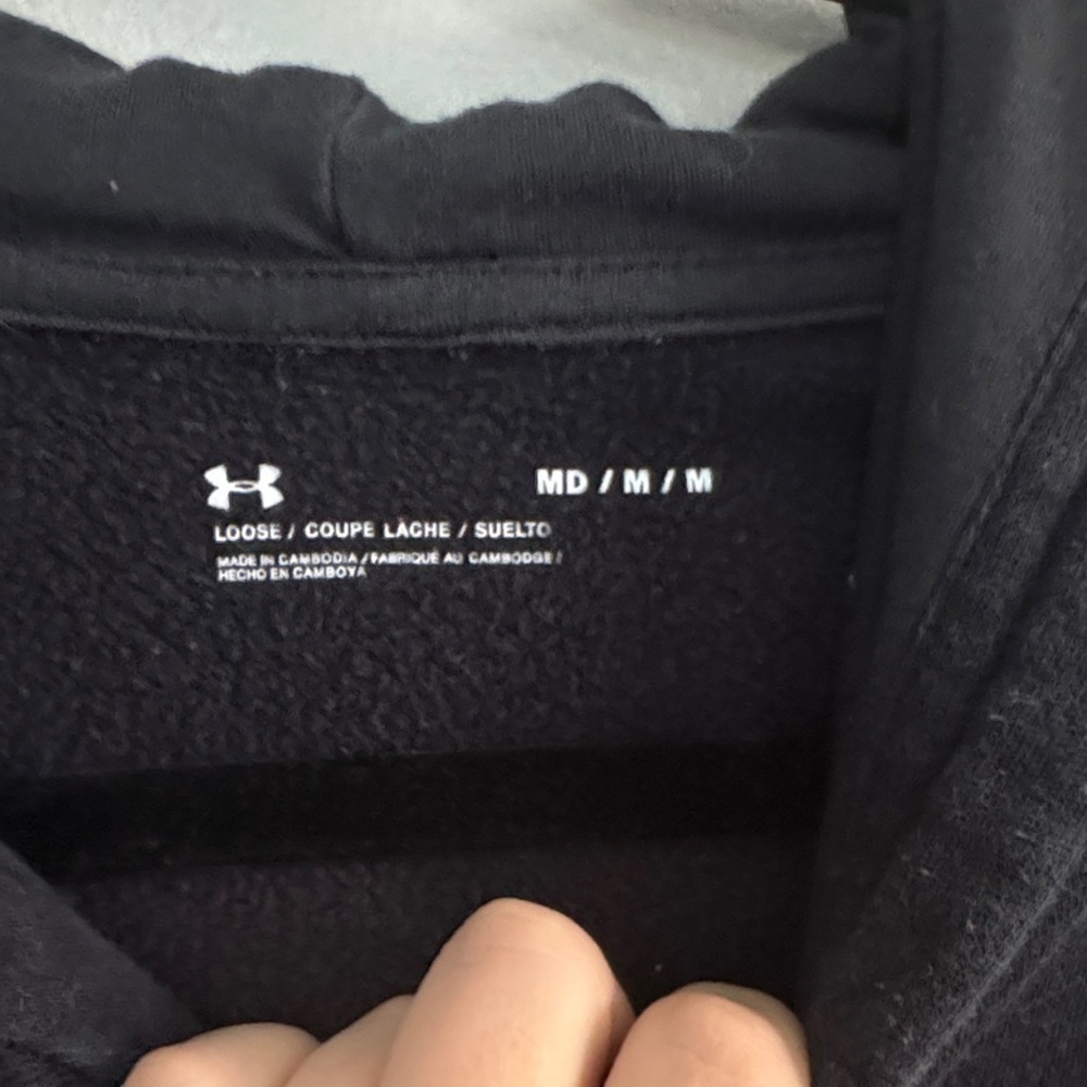 Under Armour Black and White Men's Sweater - Picture 3 of 4